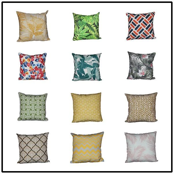 outdoor pillow customized print